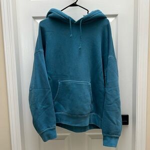 Aritzia hoodie | Oversized blue hoodie